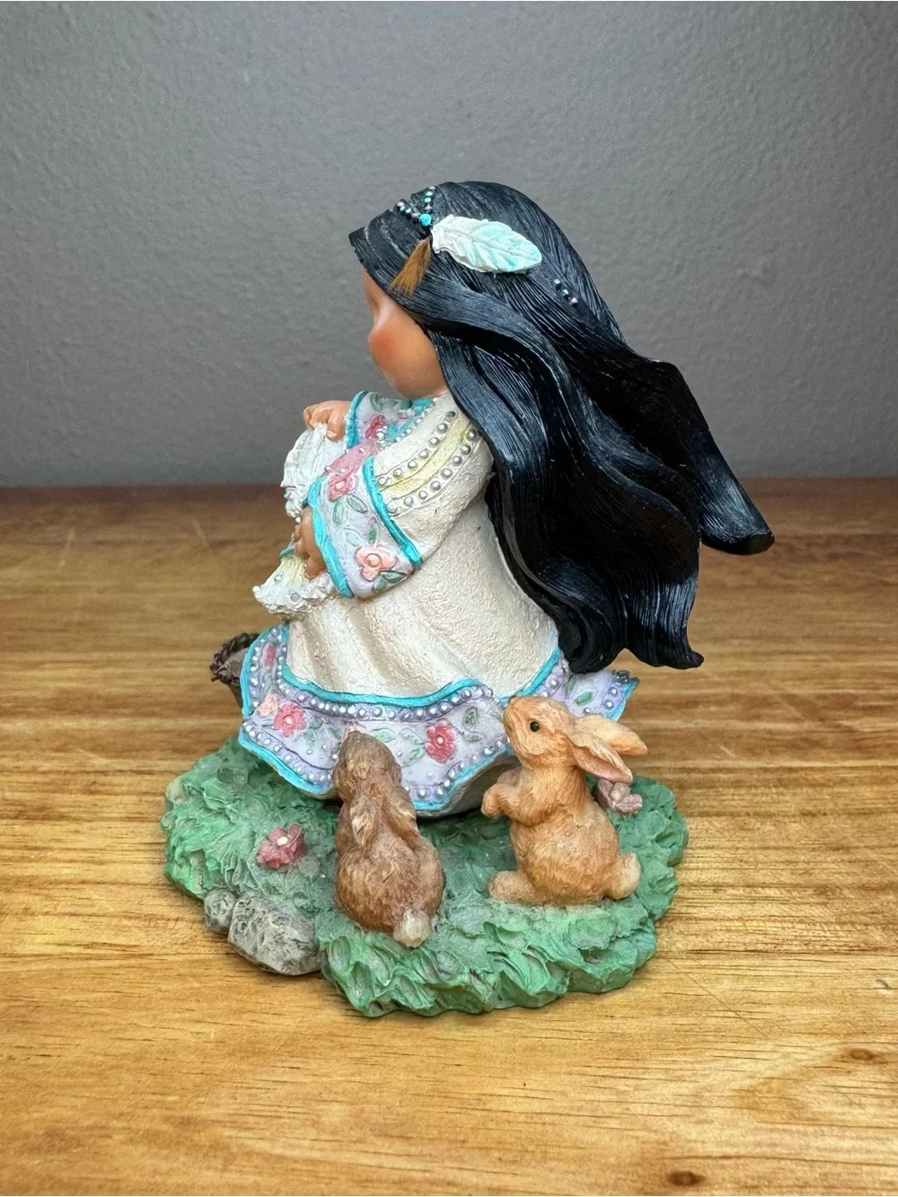 Friends of the Feather Enesco #876453 Love is Patient Expecting Native American